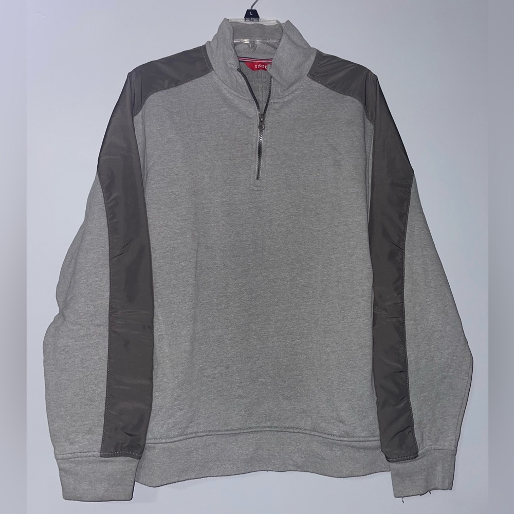 🦍Izod Gray and Dark Gray Men's Sweatshirt